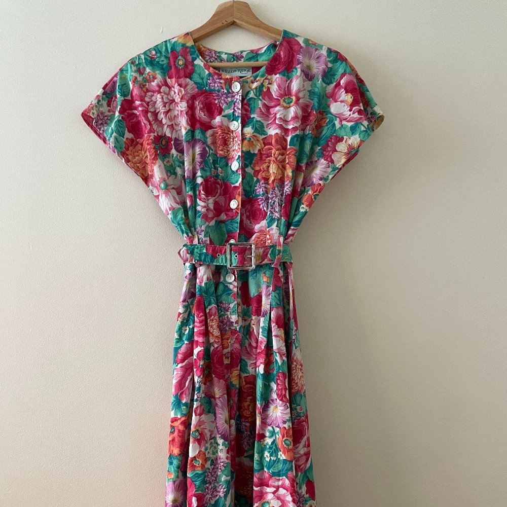 Willow Ridge Floral Vintage Dress